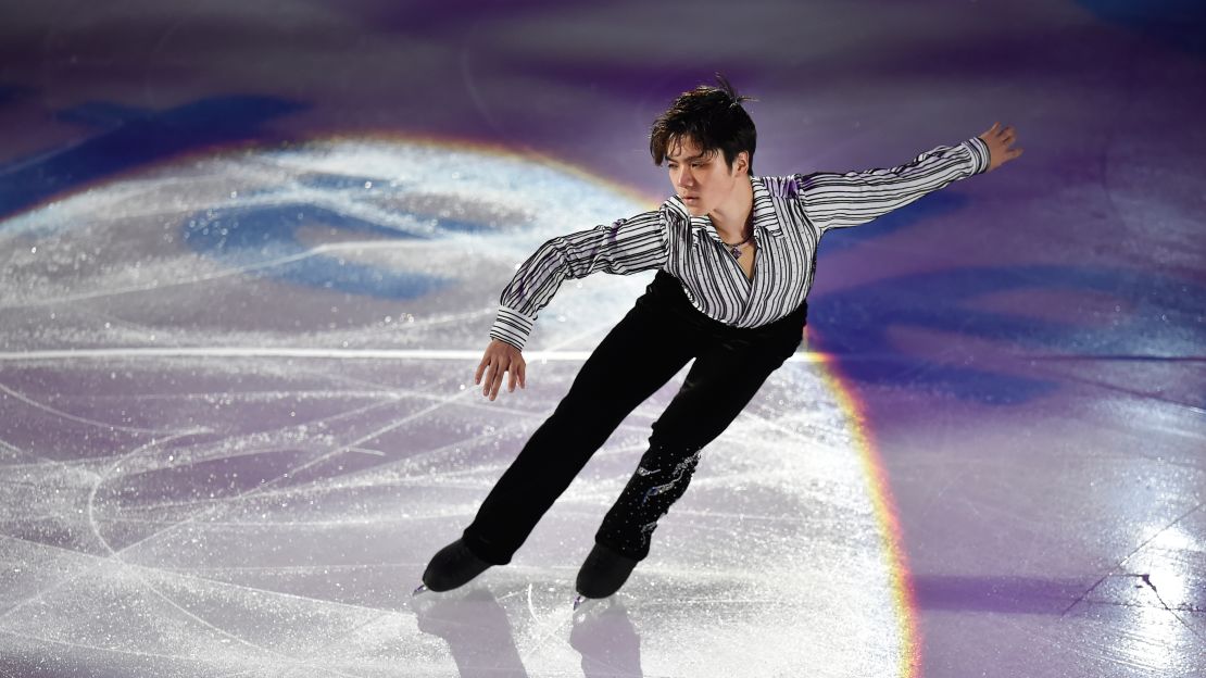 Japan's Shoma Uno, at the Rostelecom Cup 2016 ISU Grand Prix of Figure Skating on November 6, 2016. (ALEXANDER NEMENOV/AFP/Getty Images)