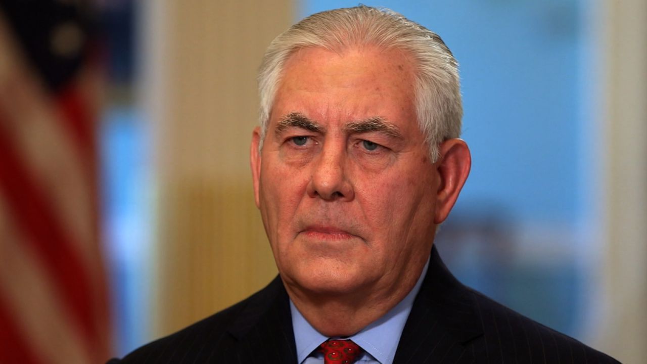 Rex Tillerson interview with Elise Labott