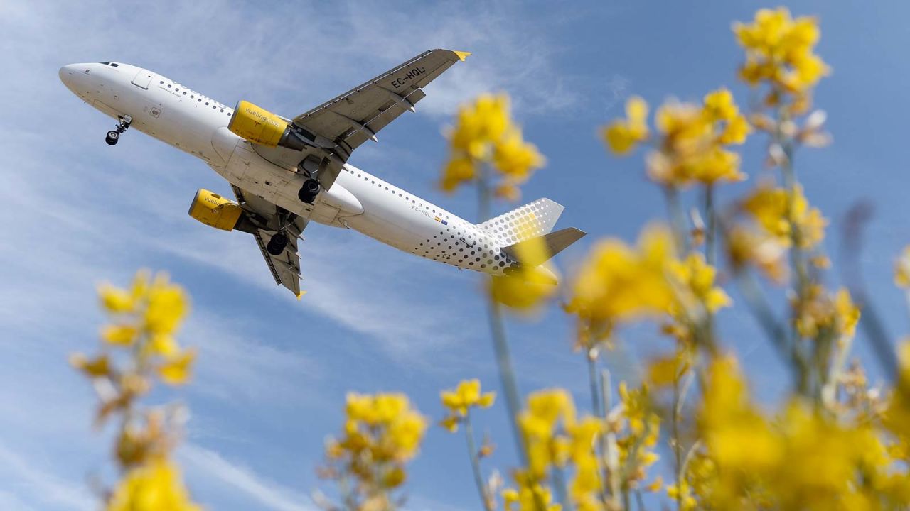 <strong>Top 10 low-cost airlines with best safety records: </strong>The safety of the budget airlines was also assessed by AirlineRatings.com -- with the list including Vueling (pictured), Flybe and Wizz.