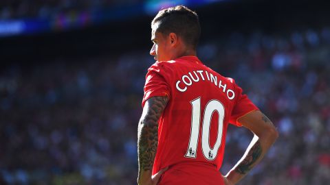Coutinho isn't eligible to play for Barcelona in the Champions League this season.