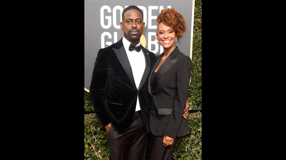 Sterling K. Brown and Ryan Michelle Bathe