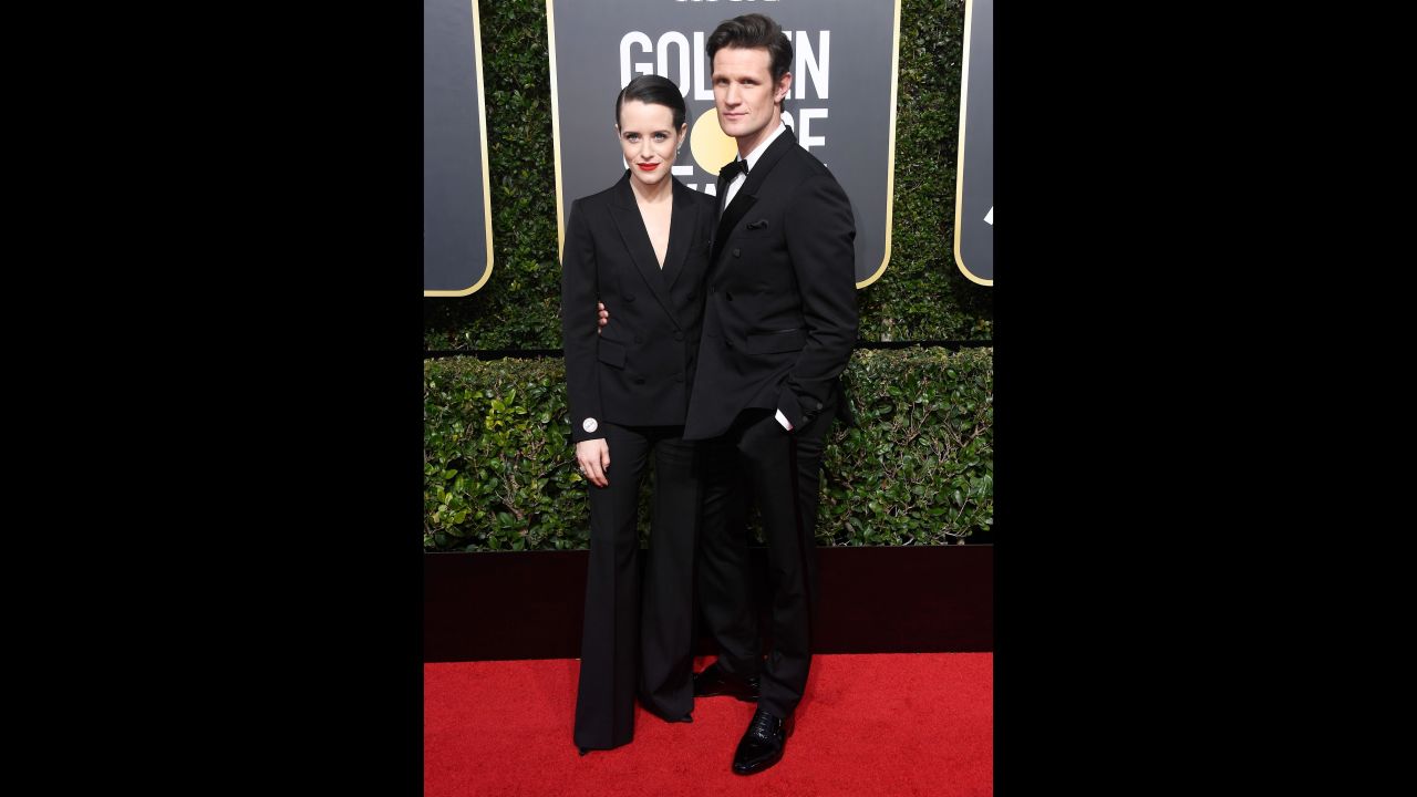 Claire Foy and Matt Smith