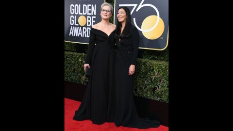 Meryl Streep, left, and Ai-jen Poo, the head of the National Domestic Workers Alliance