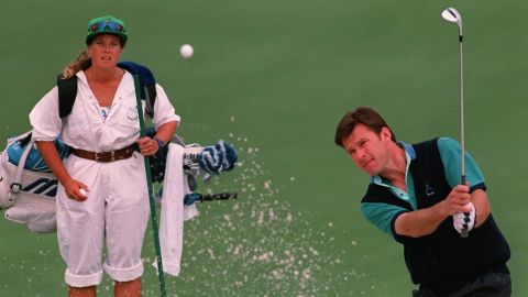 Faldo and Sunesson at Augusta National -- an enduring sight for golf fans throughout the 1990s.