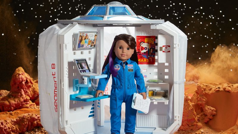 American girl doll store space station