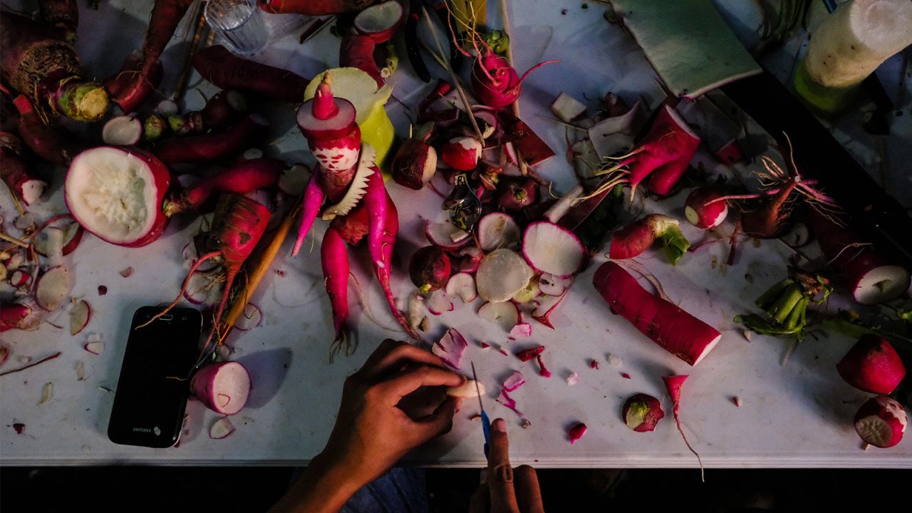 Contestants must use radishes provided by the state to avoid accusations of cheating.