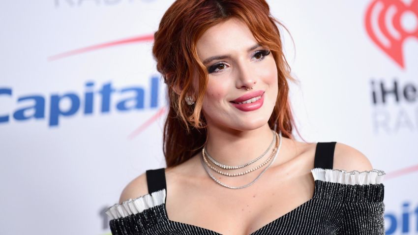 INGLEWOOD, CA - DECEMBER 01:  (EDITORIAL USE ONLY. NO COMMERCIAL USE)  Bella Thorne poses in the press room during 102.7 KIIS FM's Jingle Ball 2017 presented by Capital One at The Forum on December 1, 2017 in Inglewood, California.  (Photo by Emma McIntyre/Getty Images for iHeartMedia)