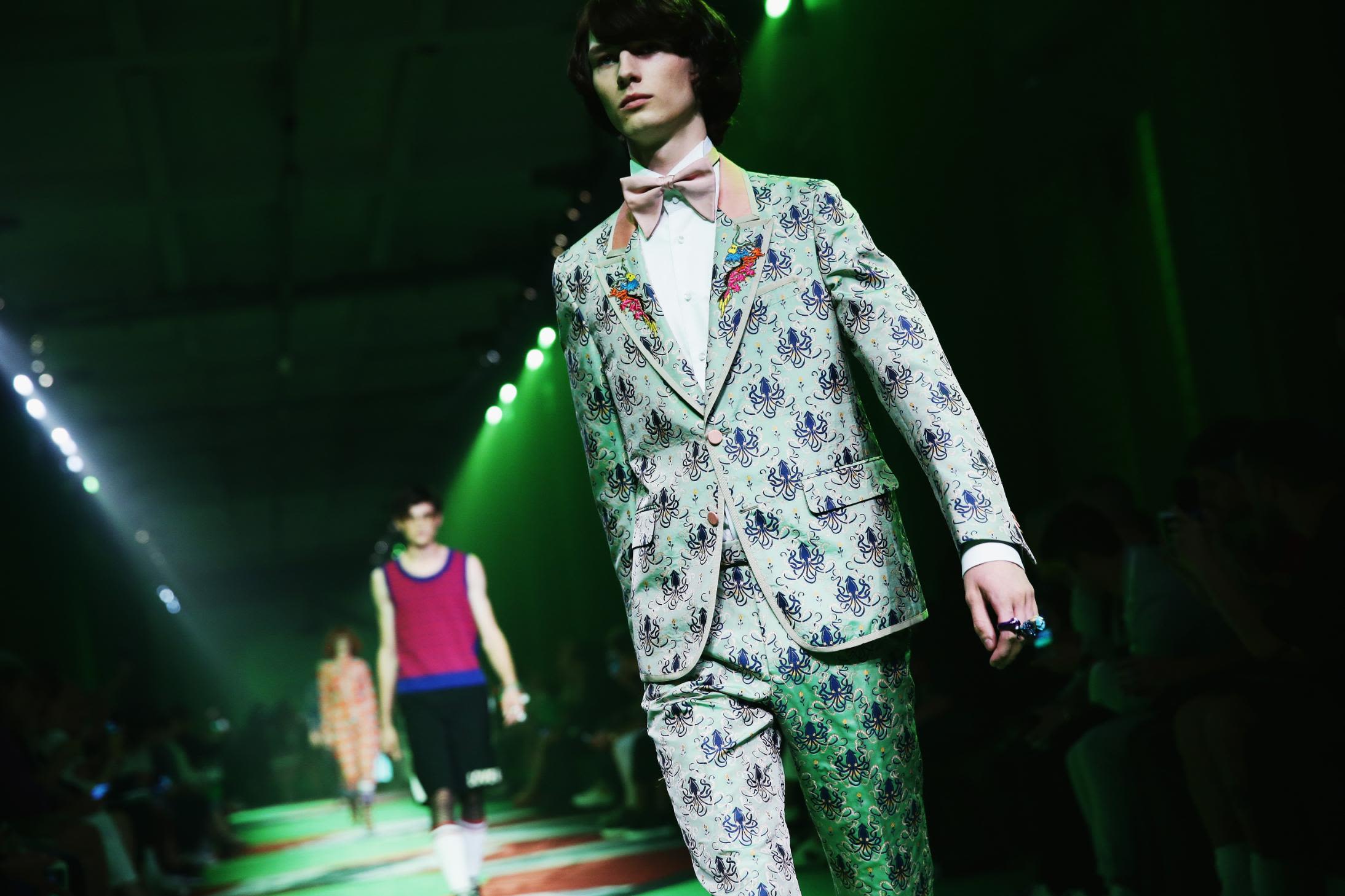 Gucci Spring/Summer 2018 Men's Runway Collection