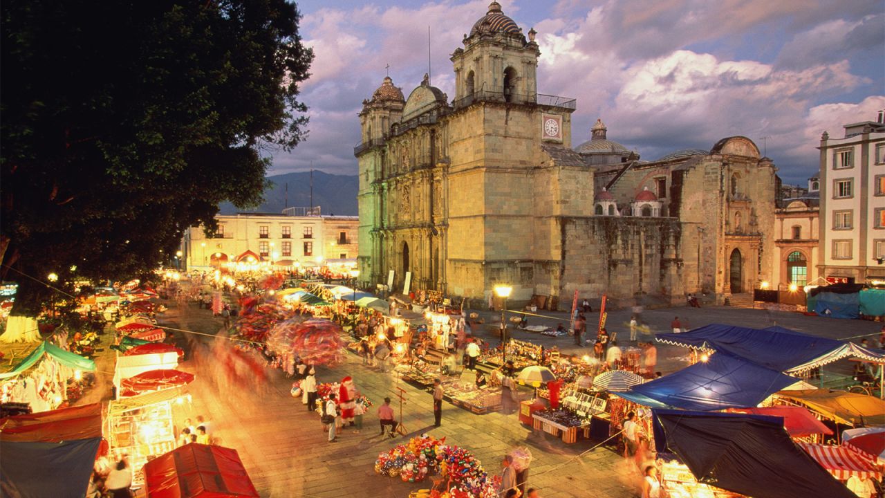 <strong>Oaxaca, Mexico:</strong> What began as a way for farmers to show off their produce has turned into Oaxaca's Noche de Rábanos, or Night of the Radishes, a competitive annual pre-Christmas festival where locals carve radishes into ornate scenes.