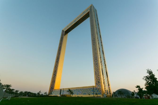 The Dubai Frame pictured in January 2018.