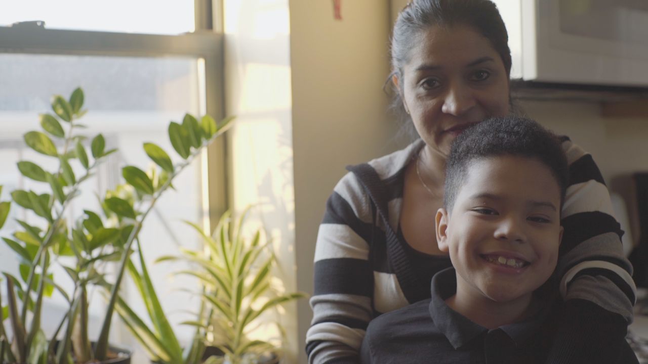 Gilma Ramirez has temporary protected status. Her son Jose is a US citizen.
