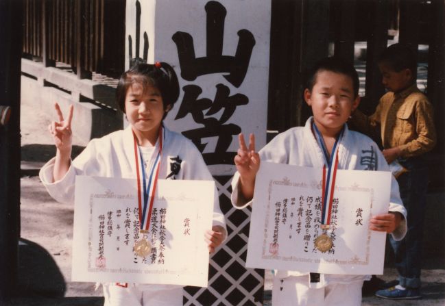 It wasn't long before the gold medals began stacking up -- some by beating several boys along the way. 