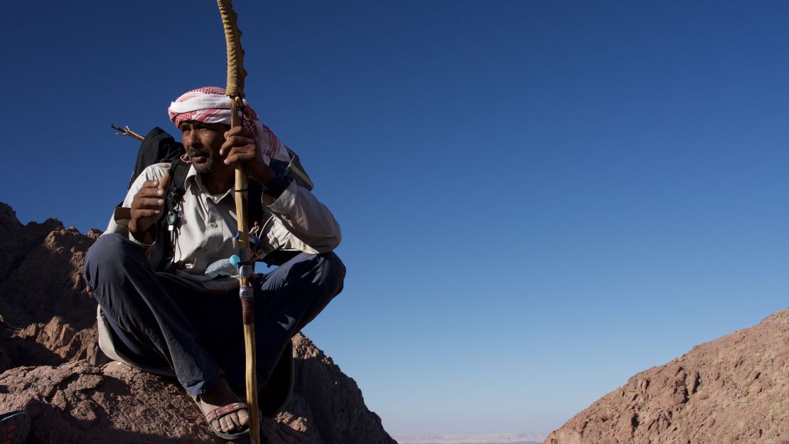 Jebeleya guide Nasser Mansour