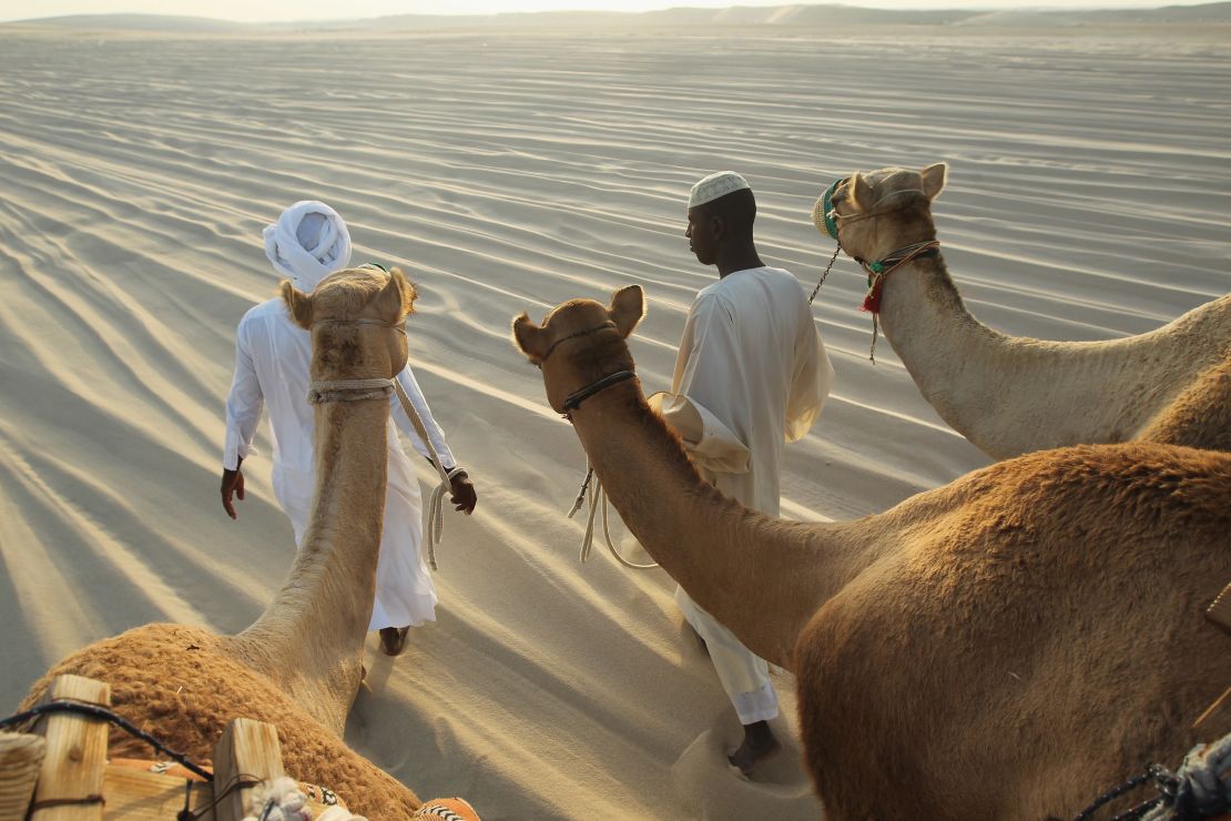 Camel safaris offer a glimpse of traditional life aboard the "ships of the desert."