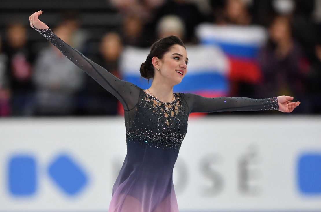 Medvedeva broke her foot this season but will still fight for Olympic gold.