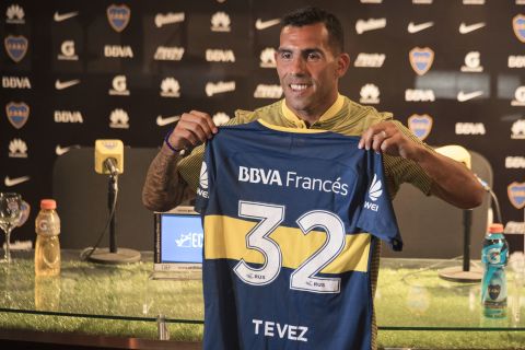 Carlos Tevez returned to boyhood club Boca Juniors from Chinese Super League side Shanghai Shenhua, where he was the highest paid player in the world  -- earning a reported $900,000 per week.
