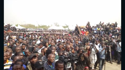 Crowd at Benue's mass burial
