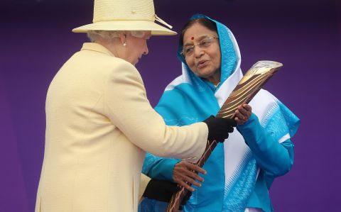 She was absent from the Games in India in 2010 but again took part in the Queen's Baton Relay.