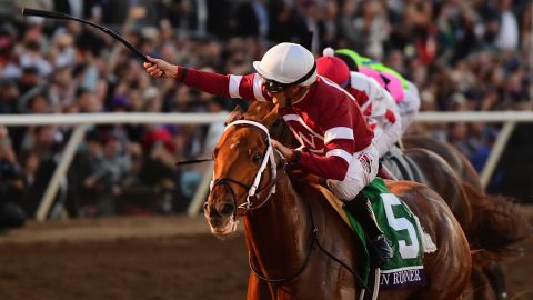 Gun Runner beat Collected to win the Breeders' Cup Classic in November.