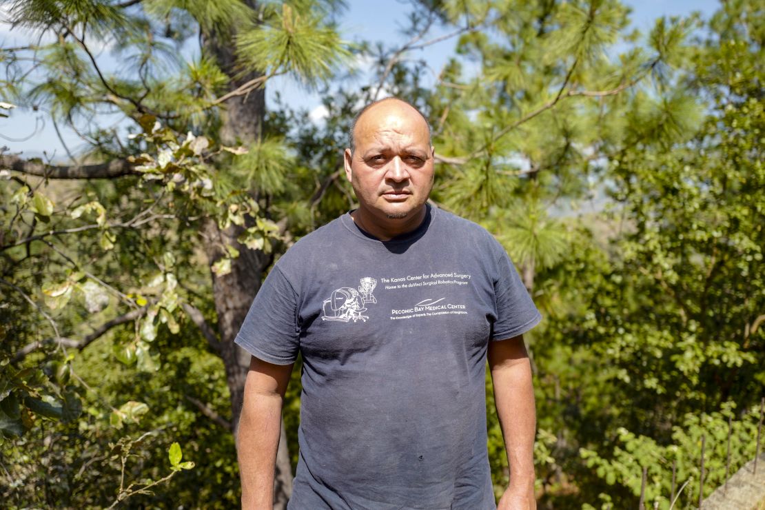 Rogelio Galmadez left El Salvador almost 20 years ago. 
