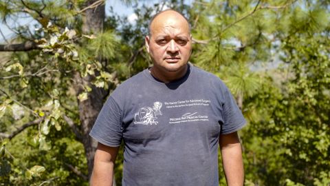 Rogelio Galmadez left El Salvador almost 20 years ago.