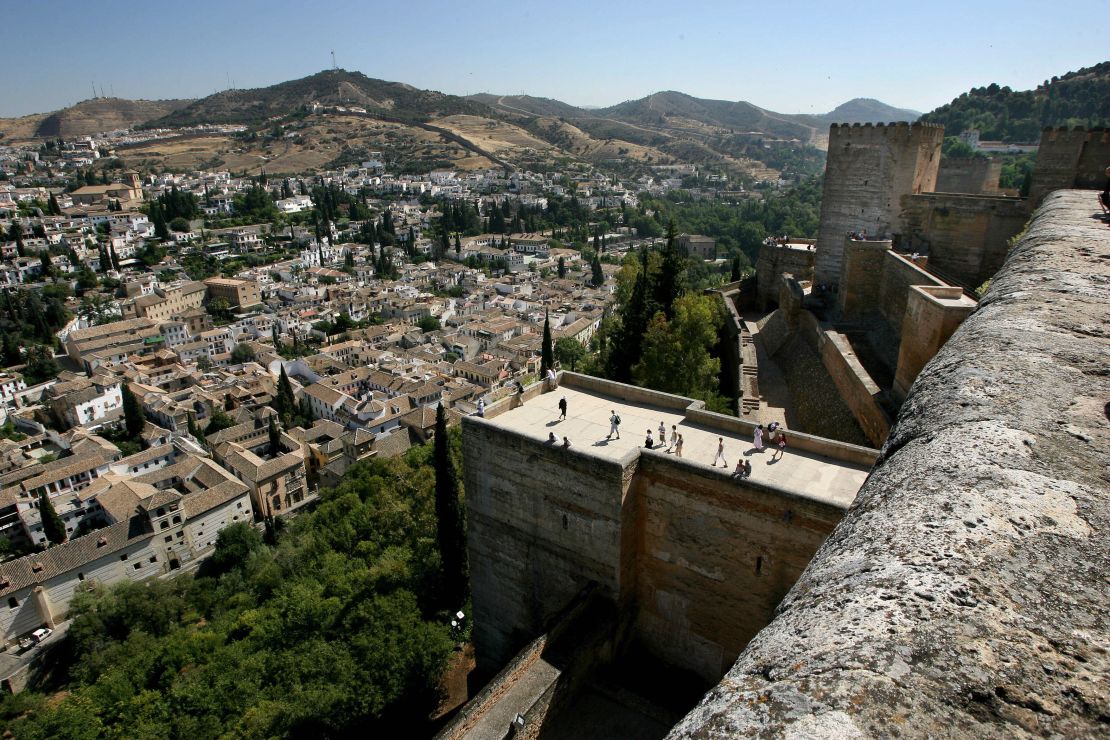 The Alhambra palace in Granada.