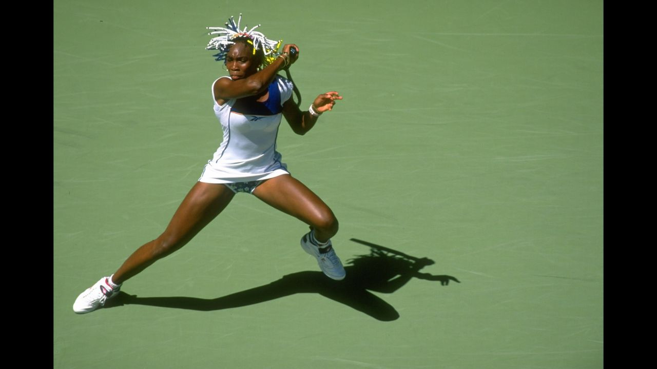 Venus Williams first played in the Australian Open at Melbourne Park in 1998.