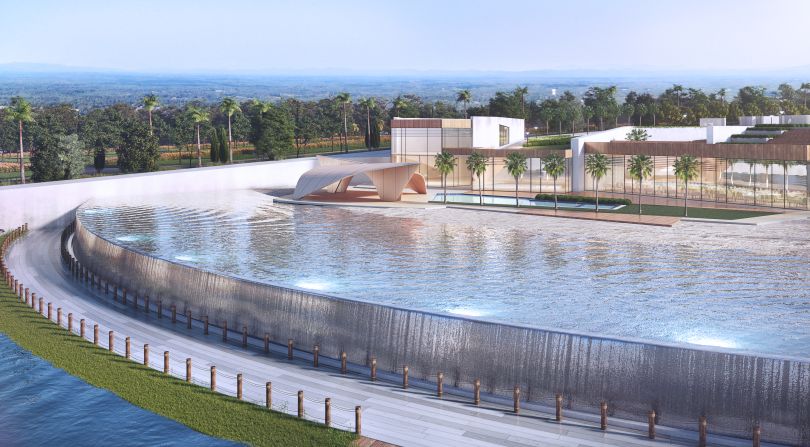 An 81,000-square-foot artificial lake will be built at the heart of the?Batulao?Artscapes?development.?