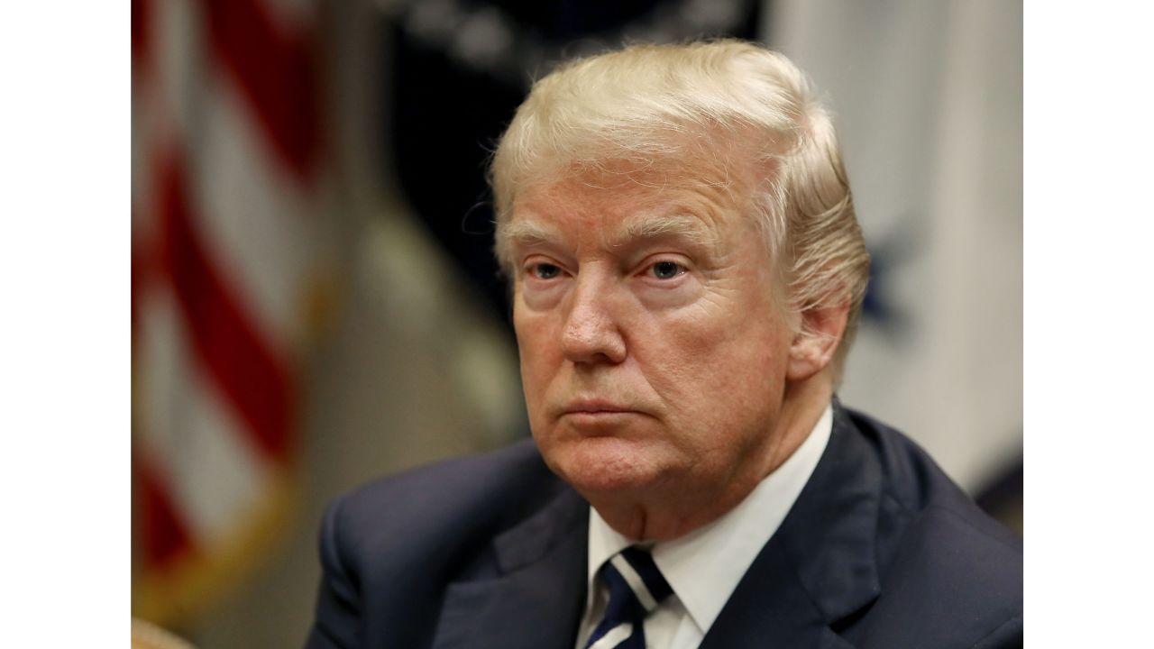 WASHINGTON, DC - JANUARY 11: U.S. President Donald Trump leads a prison reform roundtable in the Roosevelt Room at the White House, on January 11, 2018 in Washington, DC. State and local leaders joined Trump to discuss programs intended to help prisoners re-enter the workforce among other policy initiatives. (Photo by Mark Wilson/Getty Images)