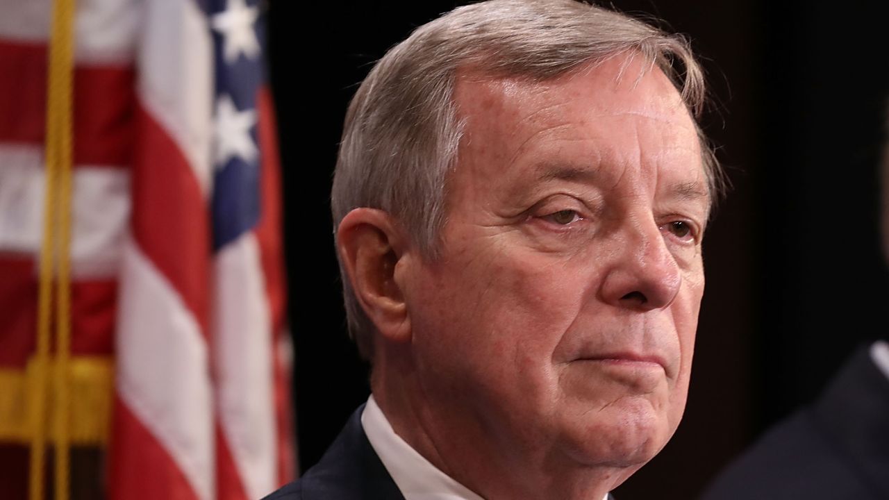 dick durbin trump reaction