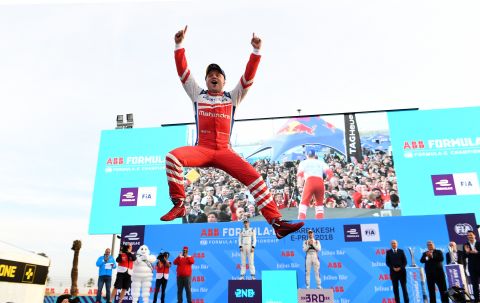 Swede Felix Rosenqvist was victorious for Mahindra Racing at January's Marrakesh ePrix. Morocco was the setting for round three of the 2017 - 2018 Formula E season.