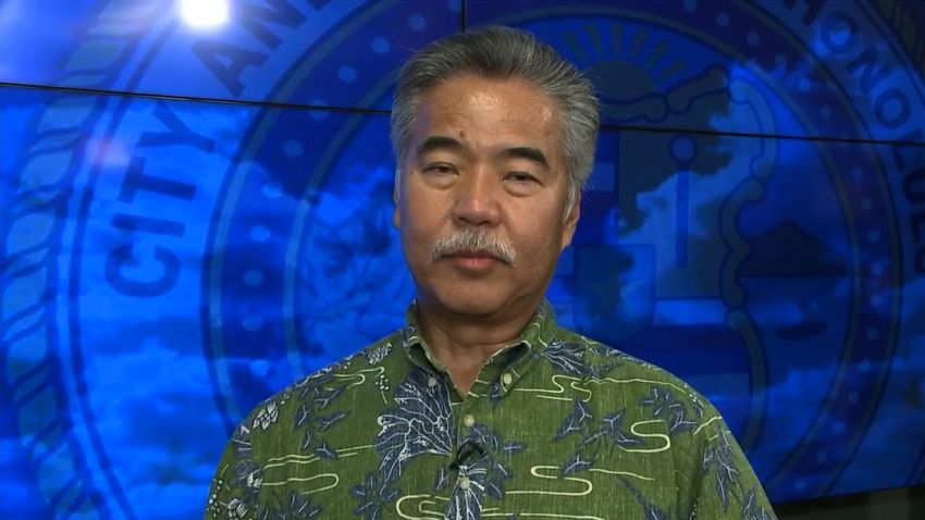 HI Governor Ige 1-13-18 NR