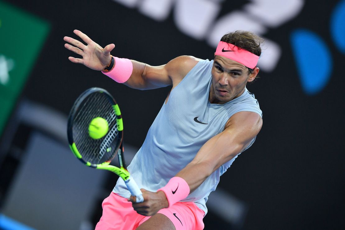 It was a routine win for Nadal
