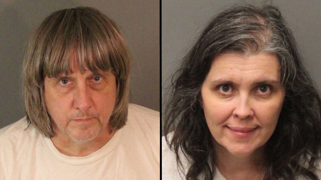 David Allen Turpin, 56, and Louise Anna Turpin, 49. 