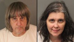 David Allen Turpin, left, and Louise Anna Turpin, right, are seen in booking photos released by the Riverside County Sheriff's Department.