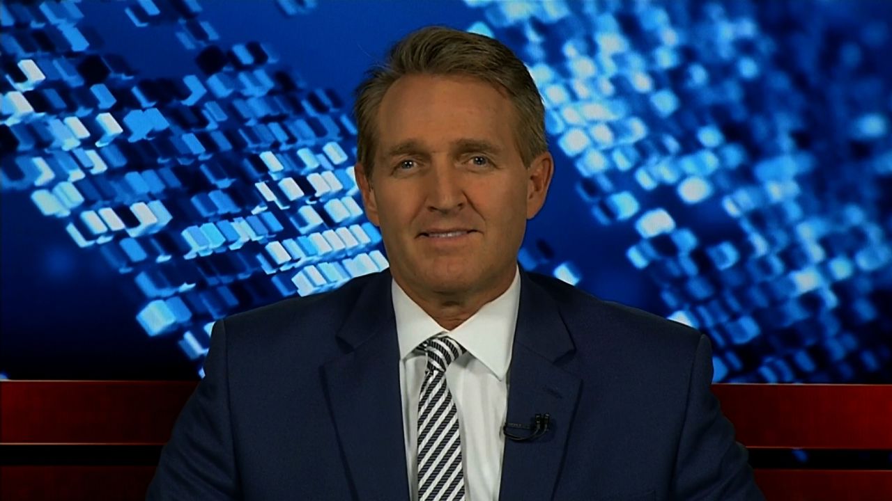 jeff flake amanpour