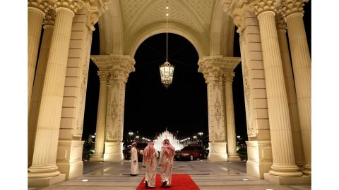 The Ritz-Carlton in Riyadh includes 52 acres of gardens, high-end restaurants and royal suites.