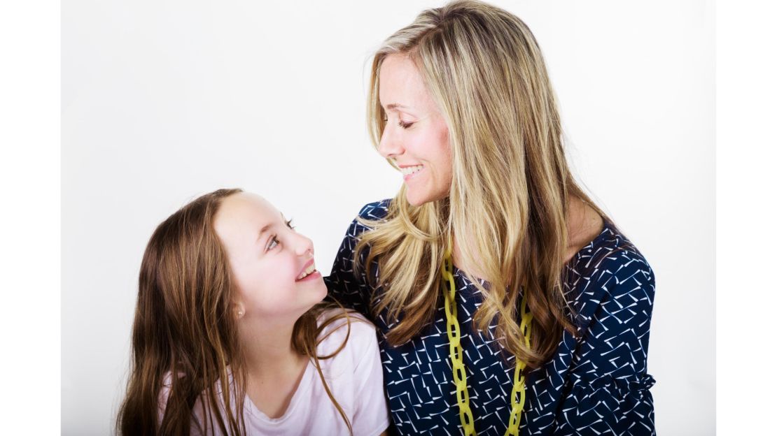 Katie Hurley, author of "No More Mean Girls," and her 11-year-old daughter, Riley 