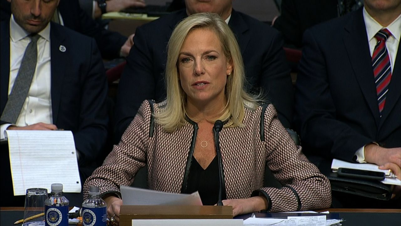 What: Oversight of the United States Department of Homeland Security   Witnesses:  The Honorable Kirstjen Nielsen  Secretary Department Of Homeland Security  Washington, DC