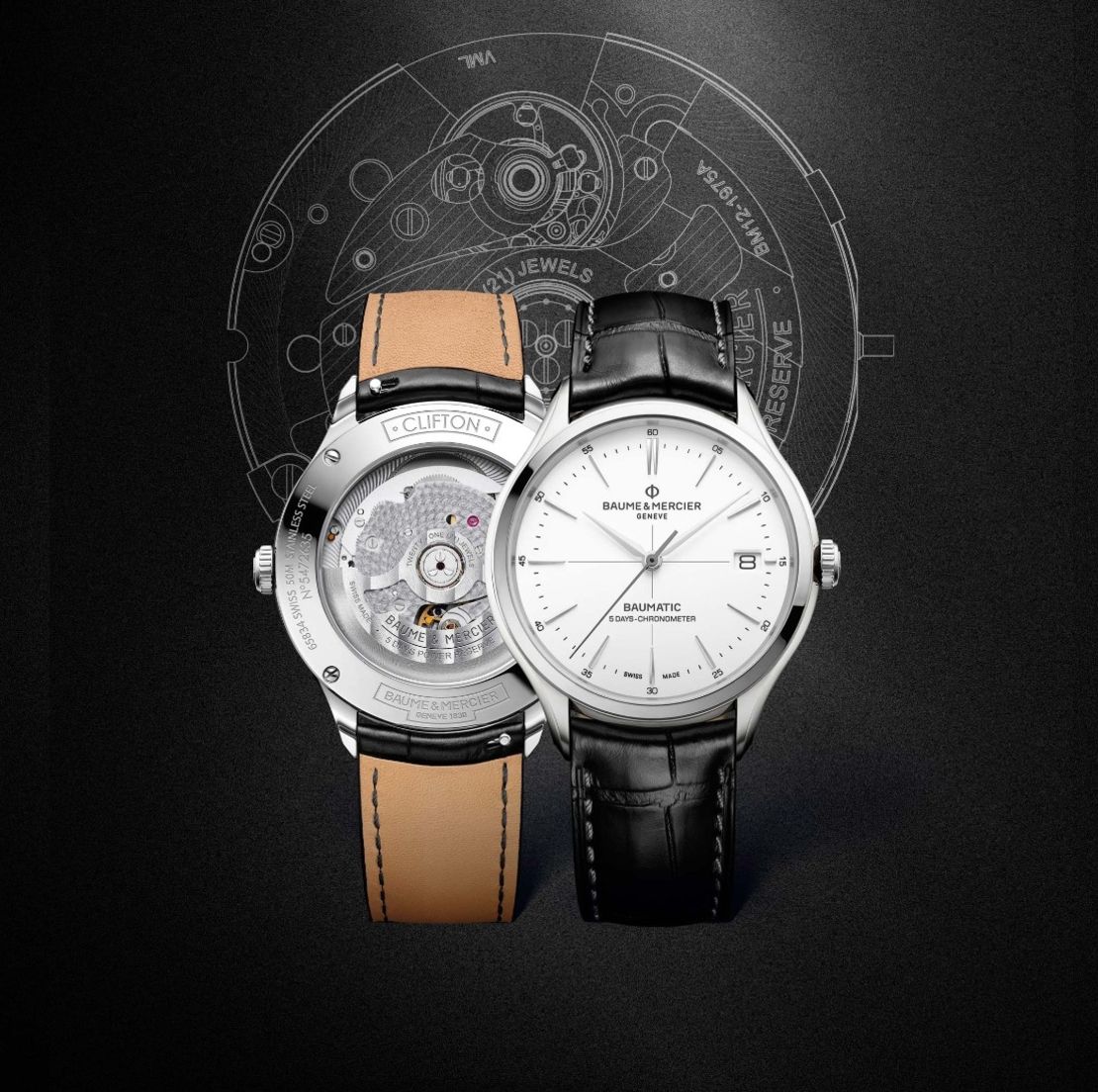 The Baume & Mercier Clifton Baumatic brings high-end watch features and classic styling for under $3,000. 