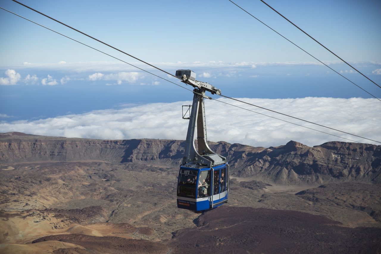 <strong>El Teide Volcano, Teide National Park, Tenerife, Canary Islands: </strong>This dramatic volcano can be ascended via cable car for some spectacular views.