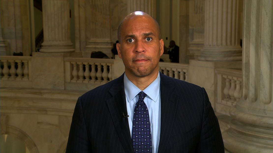 Cory Booker, a Democrat from New Jersey 