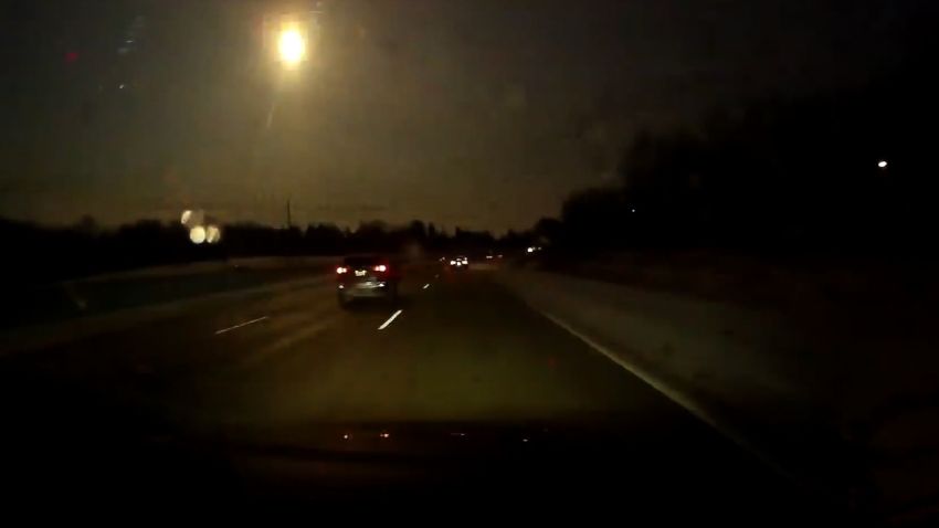 The night sky lit up in Michigan on Tuesday.     Credit: Mike Austin/YouTube  https://www.youtube.com/watch?v=MvFcY9rTPx8  Location: Bloomfield Hills, MI    title: Michigan Meteor Jan 16 2018  duration: 00:00:10  site: Youtube  author: null  published: Tue Jan 16 2018 20:35:40 GMT-0500 (EST)  intervention: no  description: **Anyone can use this video with credit.  "Russian" dash cam for the win! No audio - Didn't hear any loud sounds - Timestamp is off - happened around 8:15PM EST - looked really close - I75 Northbound near Bloomfield Hills