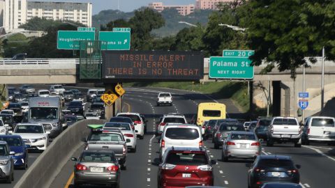Hawaii false alert missile attack sign