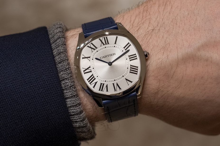 Previously only available in precious metals, the Cartier Drive de Cartier Extra-Flat in stainless steel is quintessential Cartier in every way, just without the gold and gems.