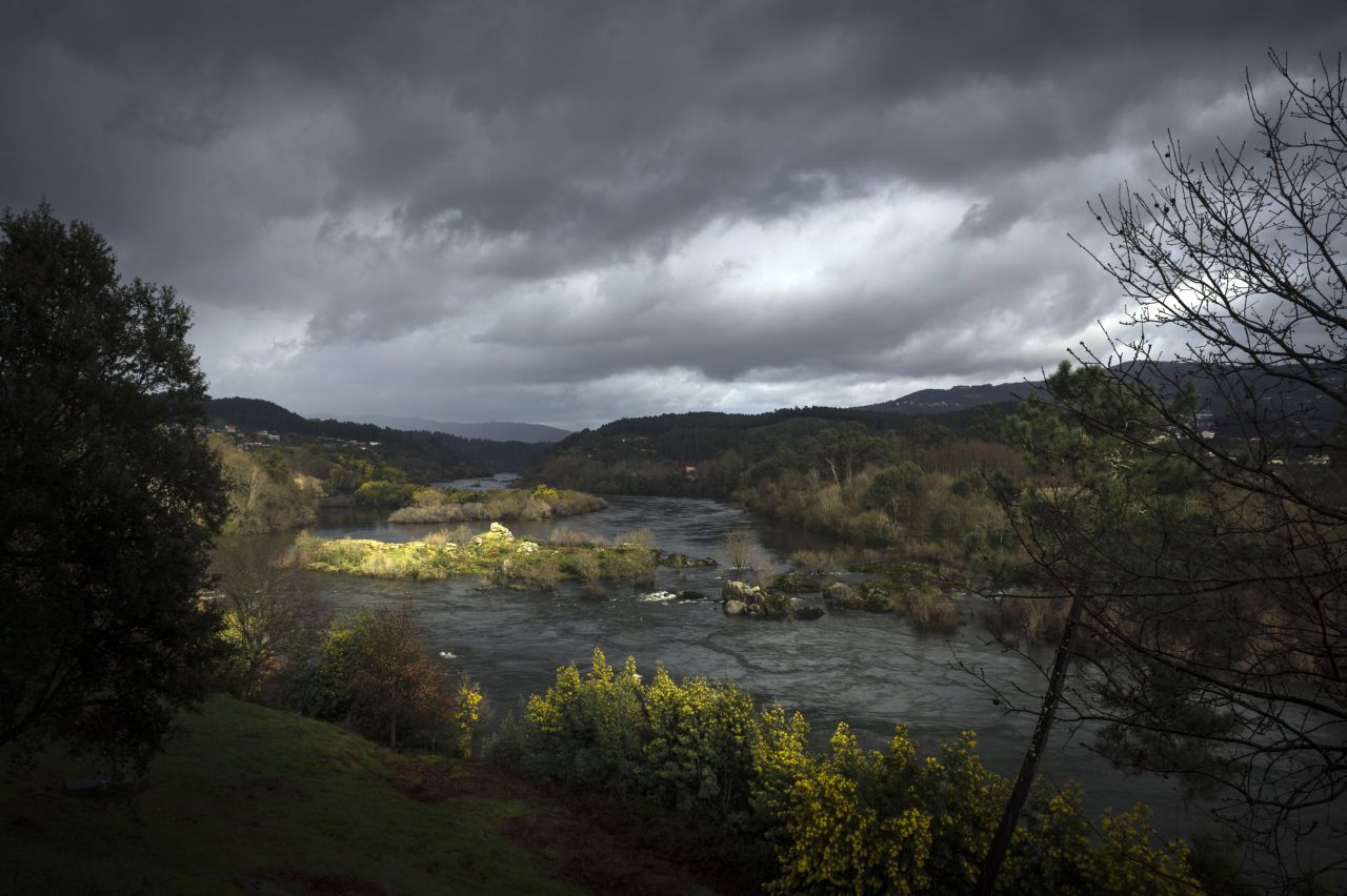 <strong>River Minho, Arbo, Galicia: </strong>The green hills of Galicia are home to the River Minho, where fisherman catch delicious seafood.