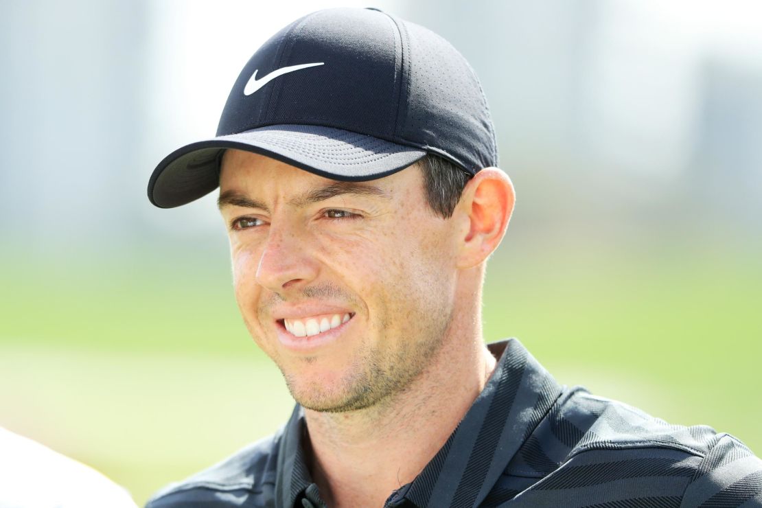 Rory McIlroy is back in action in Abu Dhabi after taking a three-month sabbatical.  