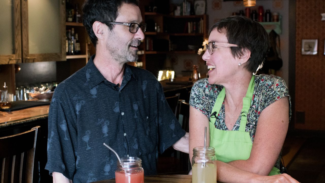 Steve and Johanna Corman, co-owners of Vena's Fizz House