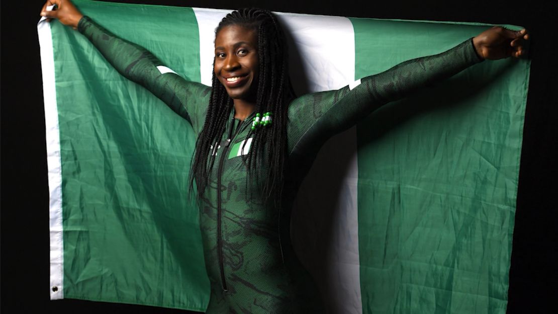 Simidele Adeagbo is blazing a few firsts as a Nigerian skeleton slider.