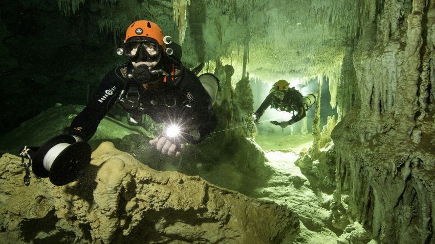 mexico underwater caves 1